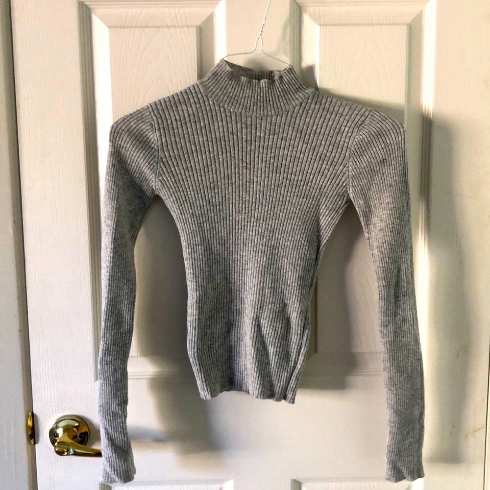 NWT Brandy Melville Grey Turtleneck